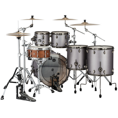Mapex Saturn Evolution Workhorse 5-Piece Shell Pack in Gun Metal Grey