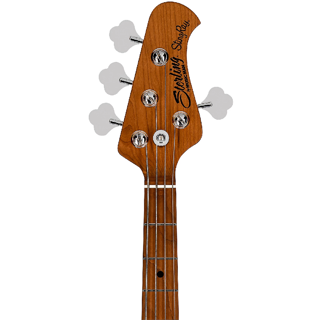 Sterling by Music Man StingRay 4 Short Scale Bass Guitar in Fiesta Red