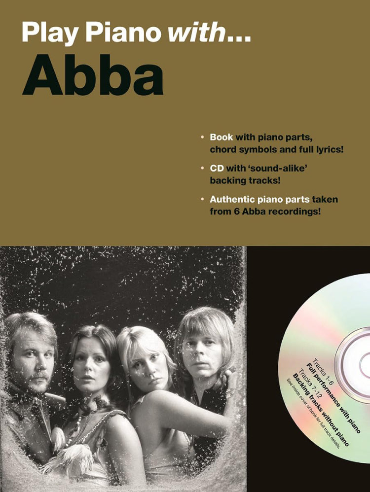 Play Piano With ABBA PVG Bk/Cd