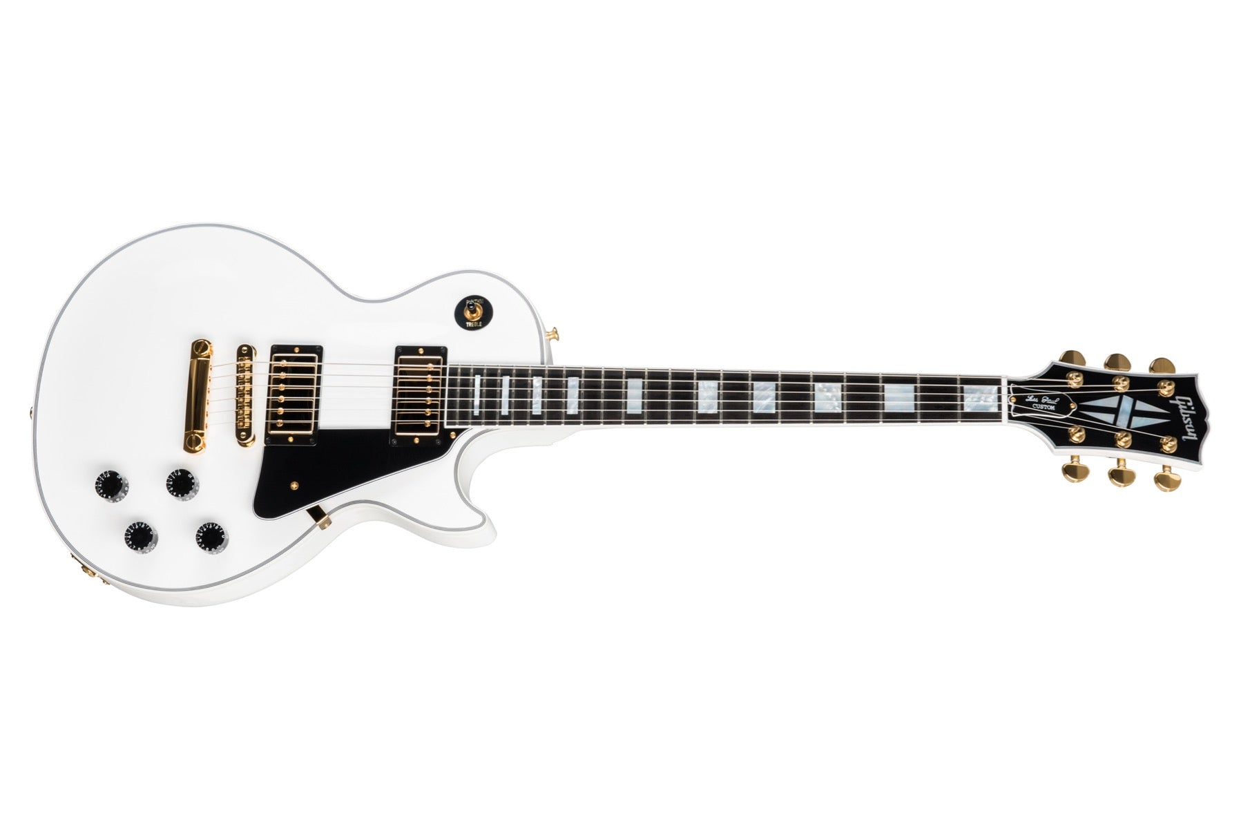 Gibson Custom Shop Les Paul Custom in Alpine White