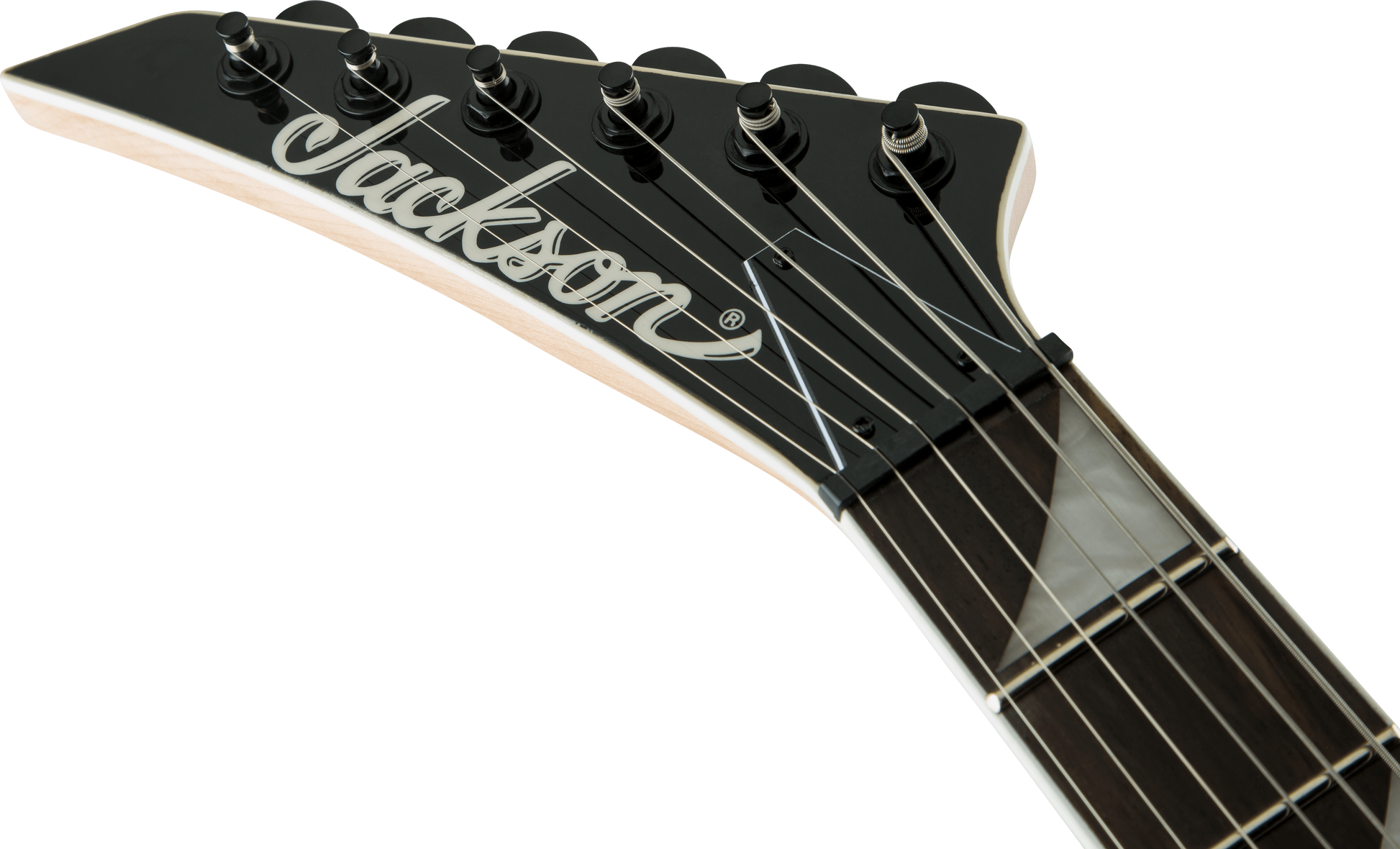 Jackson JS Series Dinky Arch Top JS22 DKA Left Handed Electric Guitar in Gloss Black