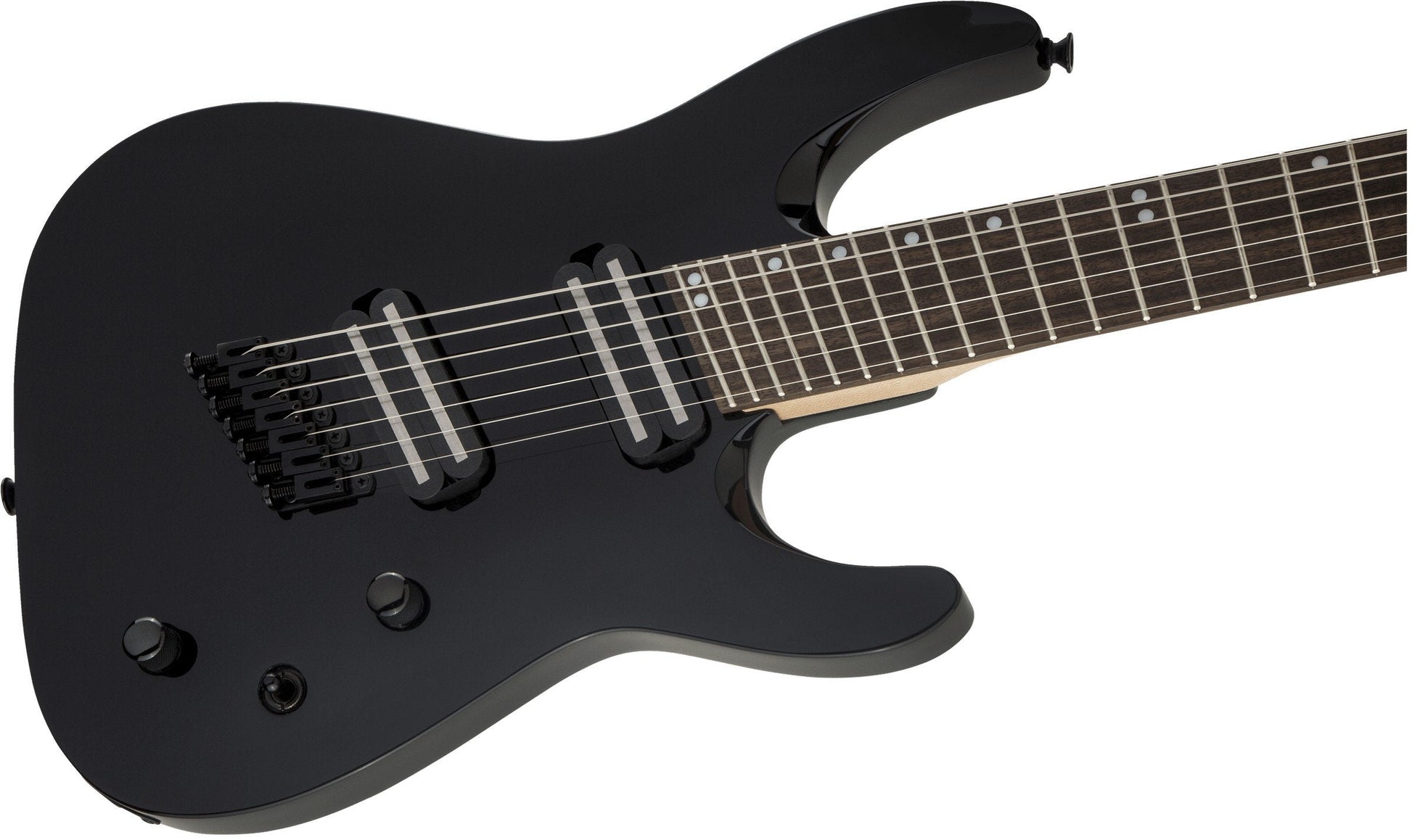 Jackson X Series Dinky Arch Top DKAF7 MS 7 String in Gloss Black