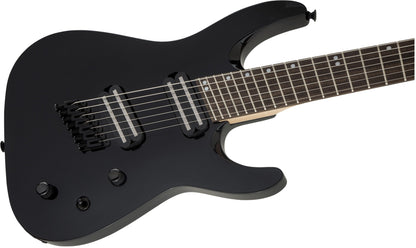 Jackson X Series Dinky Arch Top DKAF7 MS 7 String in Gloss Black