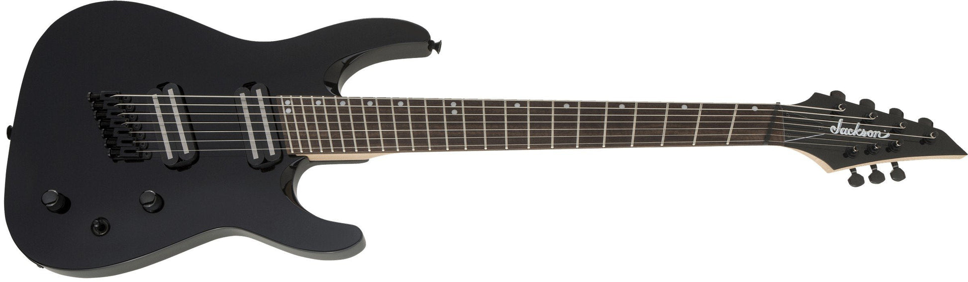Jackson X Series Dinky Arch Top DKAF7 MS 7 String in Gloss Black