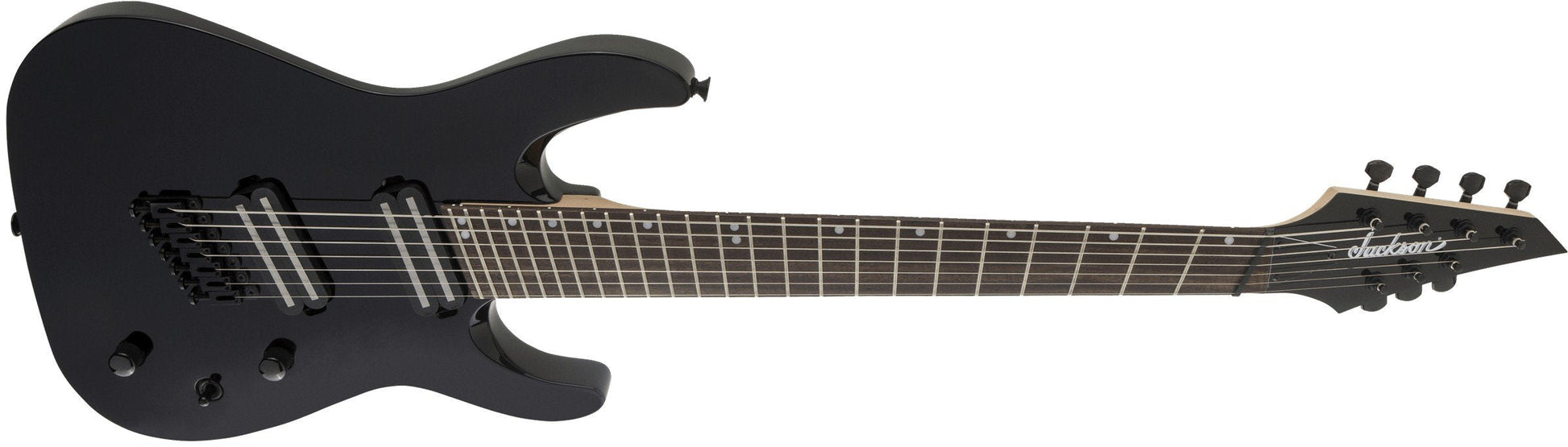 Jackson X Series Dinky Arch Top DKAF7 MS 7 String in Gloss Black