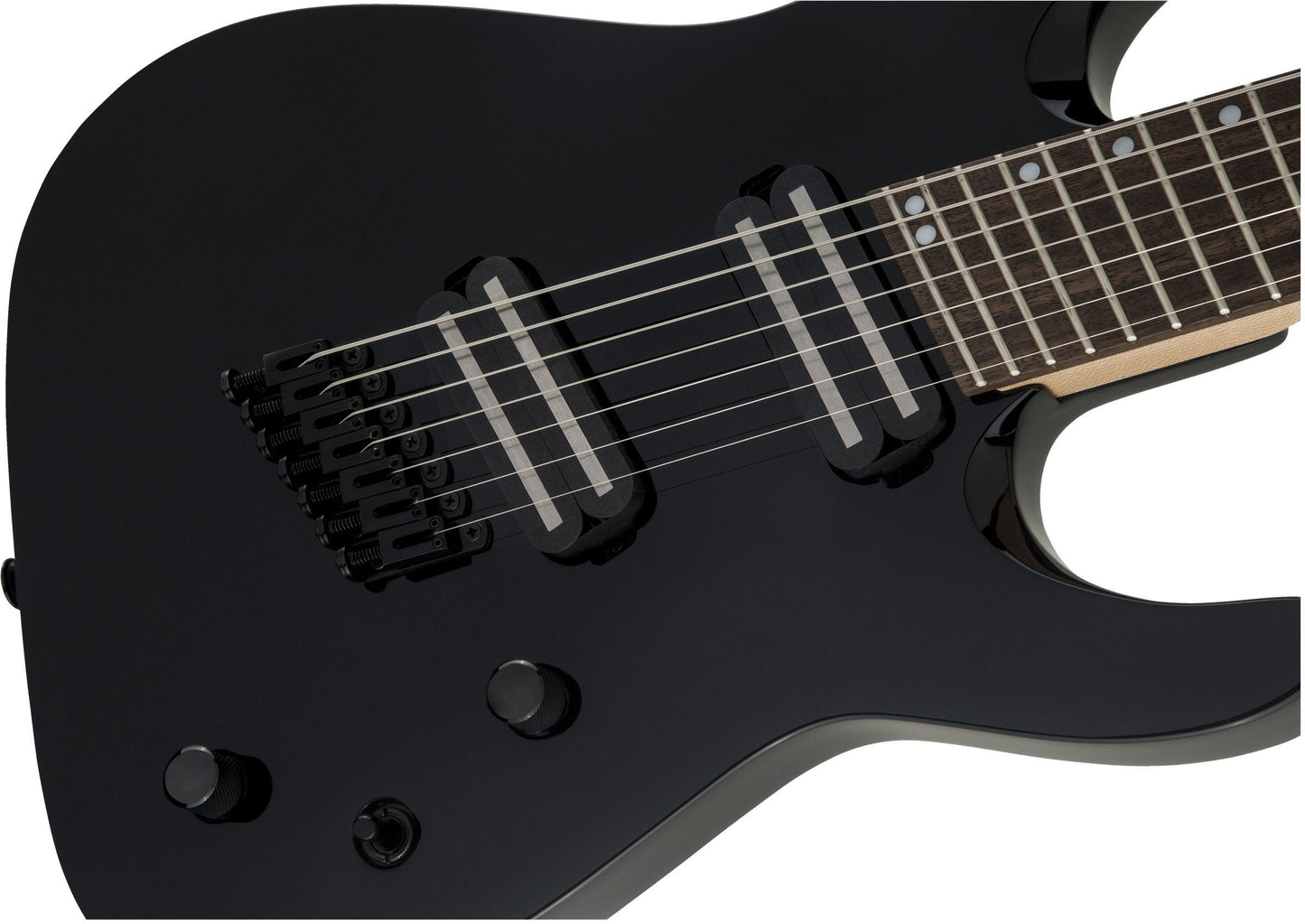 Jackson X Series Dinky Arch Top DKAF7 MS 7 String in Gloss Black