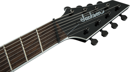 Jackson X Series Soloist Arch Top SLAT8 MS 8-String Electric Guitar in Gloss Black
