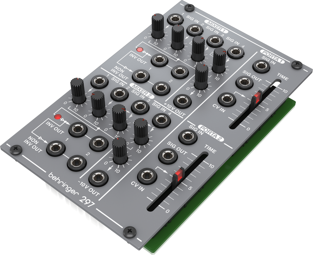 Behringer 297 Dual Portamento And CV Utilities Eurorack Module