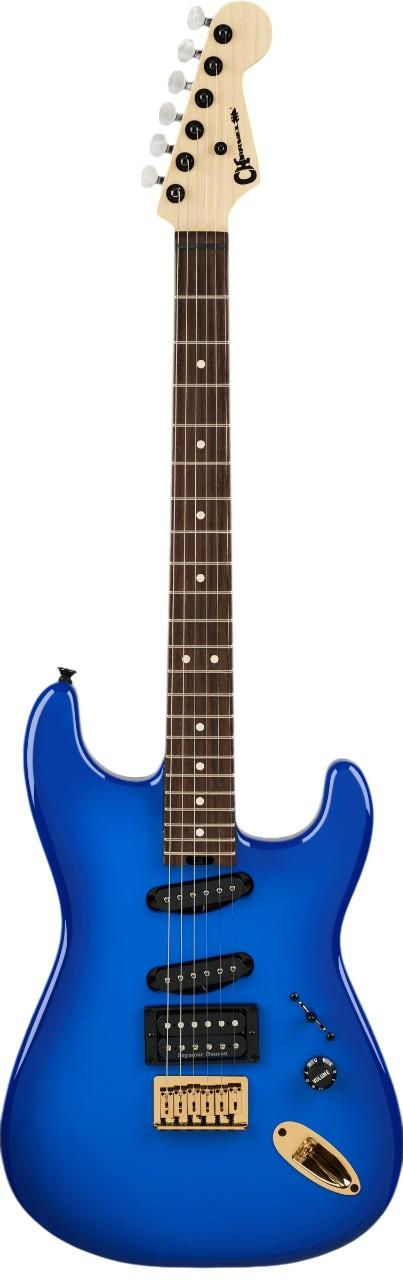 Charvel Jake E Lee Signature Pro-Mod San-Dimas Style 1 HSS HT in Blue Burst