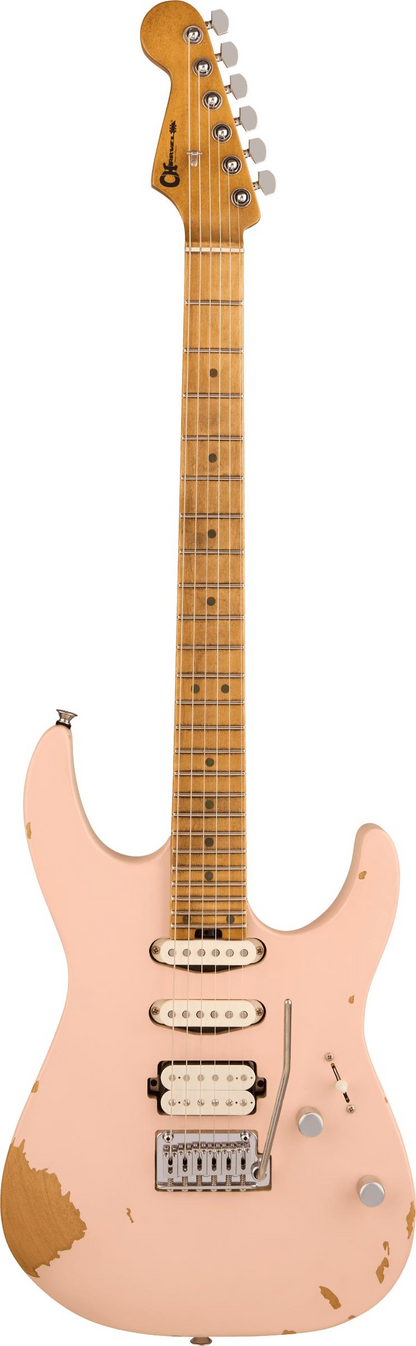 Charvel Pro-Mod Signature Rick Graham DK24 2PT CM Electric Guitar in Worn Shell Pink