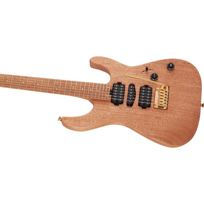 Charvel Pro Mod DK24 HSH 2PT CM Electric Guitar in Mahogany Natural