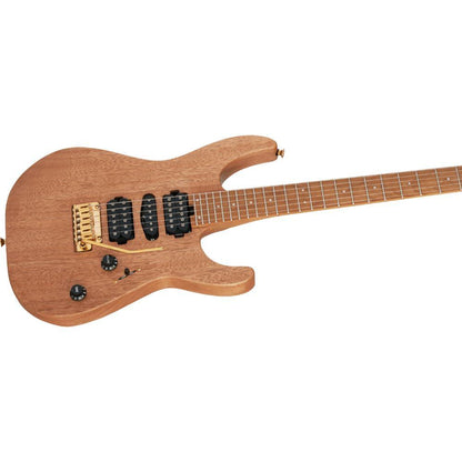 Charvel Pro Mod DK24 HSH 2PT CM Electric Guitar in Mahogany Natural