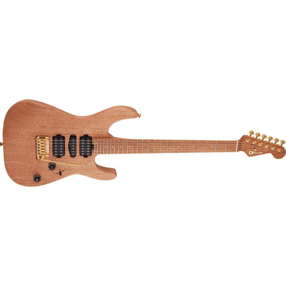 Charvel Pro Mod DK24 HSH 2PT CM Electric Guitar in Mahogany Natural