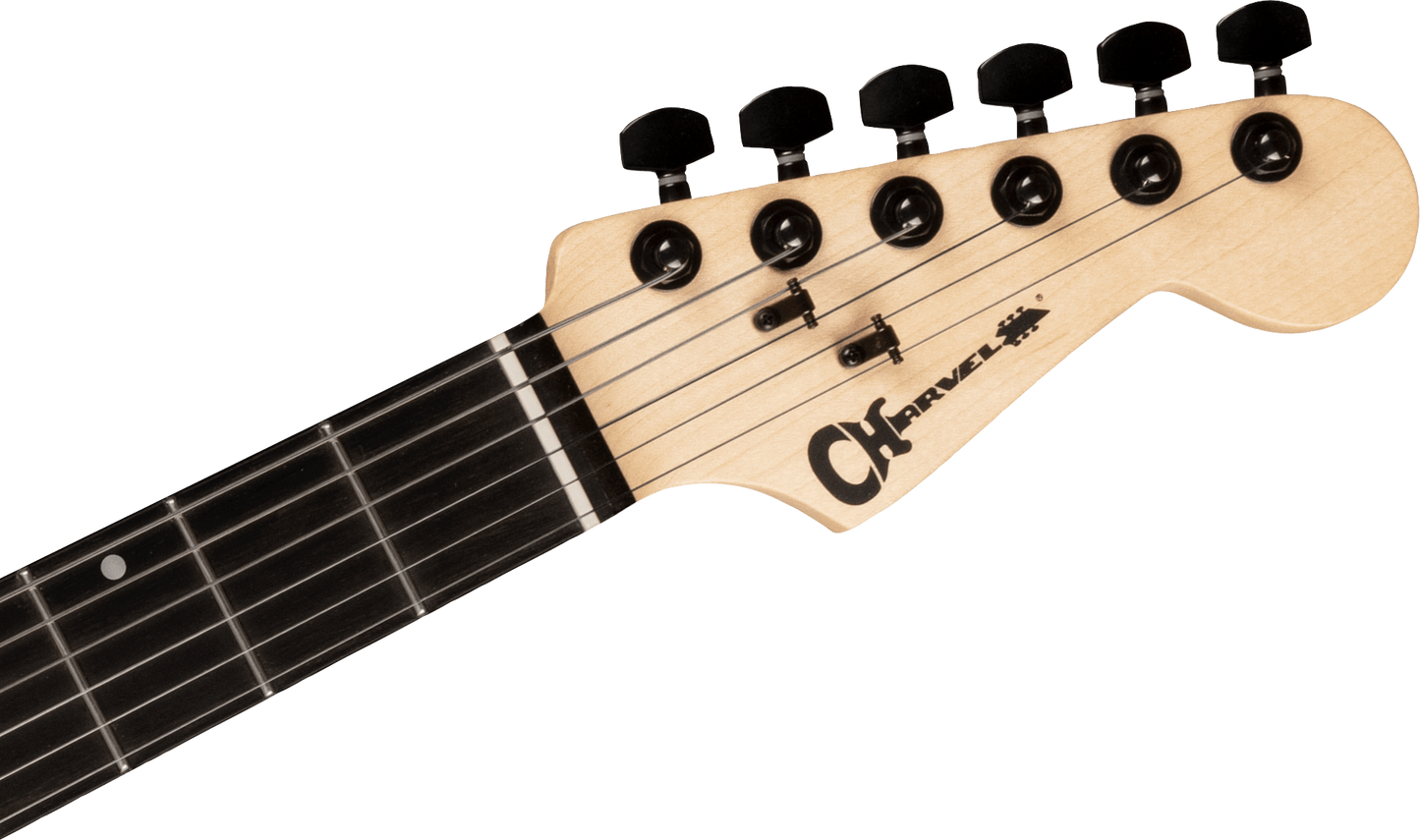 Charvel Pro-Mod DK24 HH HT E Mahogany with Poplar Burl Electric Guitar in Desert Sand