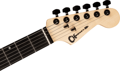 Charvel Pro-Mod DK24 HH HT E Mahogany with Poplar Burl Electric Guitar in Desert Sand