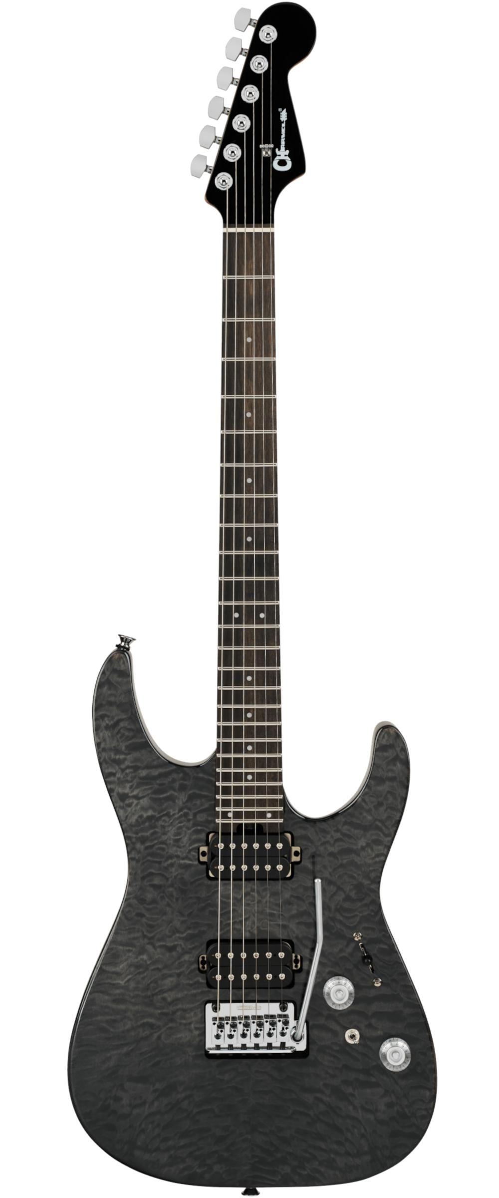 Charvel Pro-Mod Plus DK24 HH 2PT EB QM Electric Guitar in Midnight Ocean