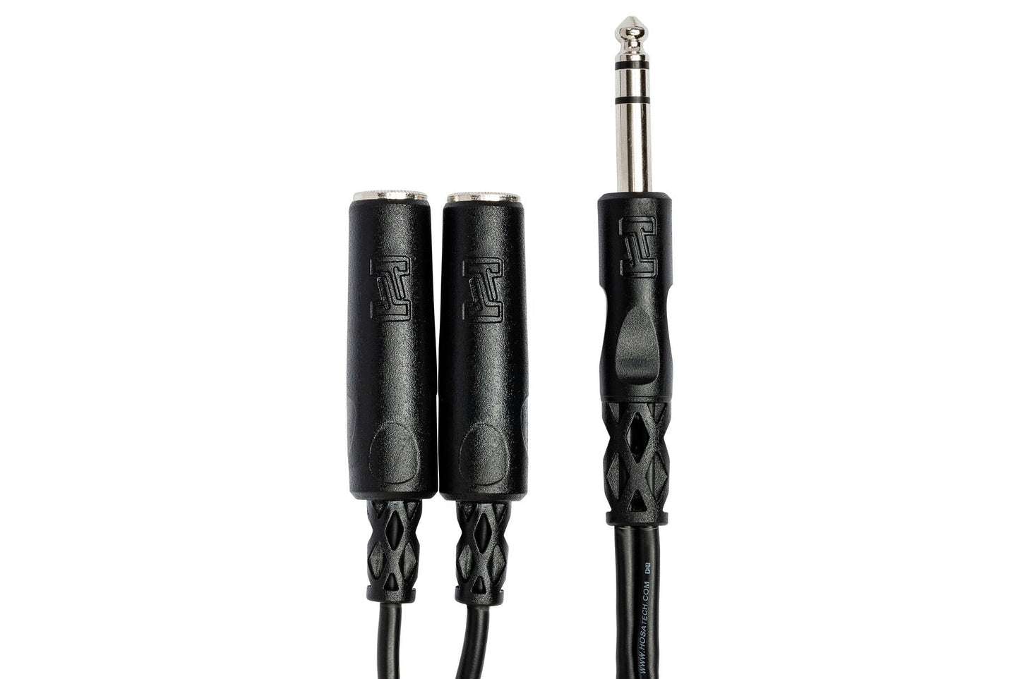 Hosa YPP-118 1/4" TRS to Dual 1/4" TRSF Y Cable (YPP118)