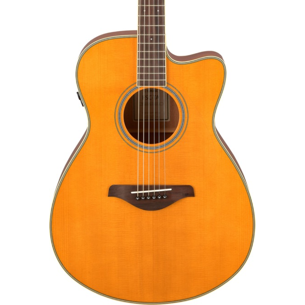 Yamaha FSC TA TransAcoustic Guitar in Vintage Tint