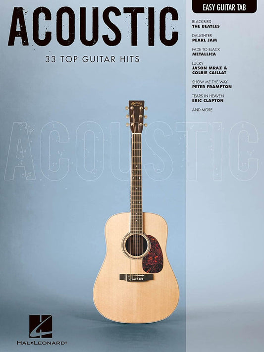 Acoustic 33 Top Guitar Hits Easy Guitar Notes And Tab