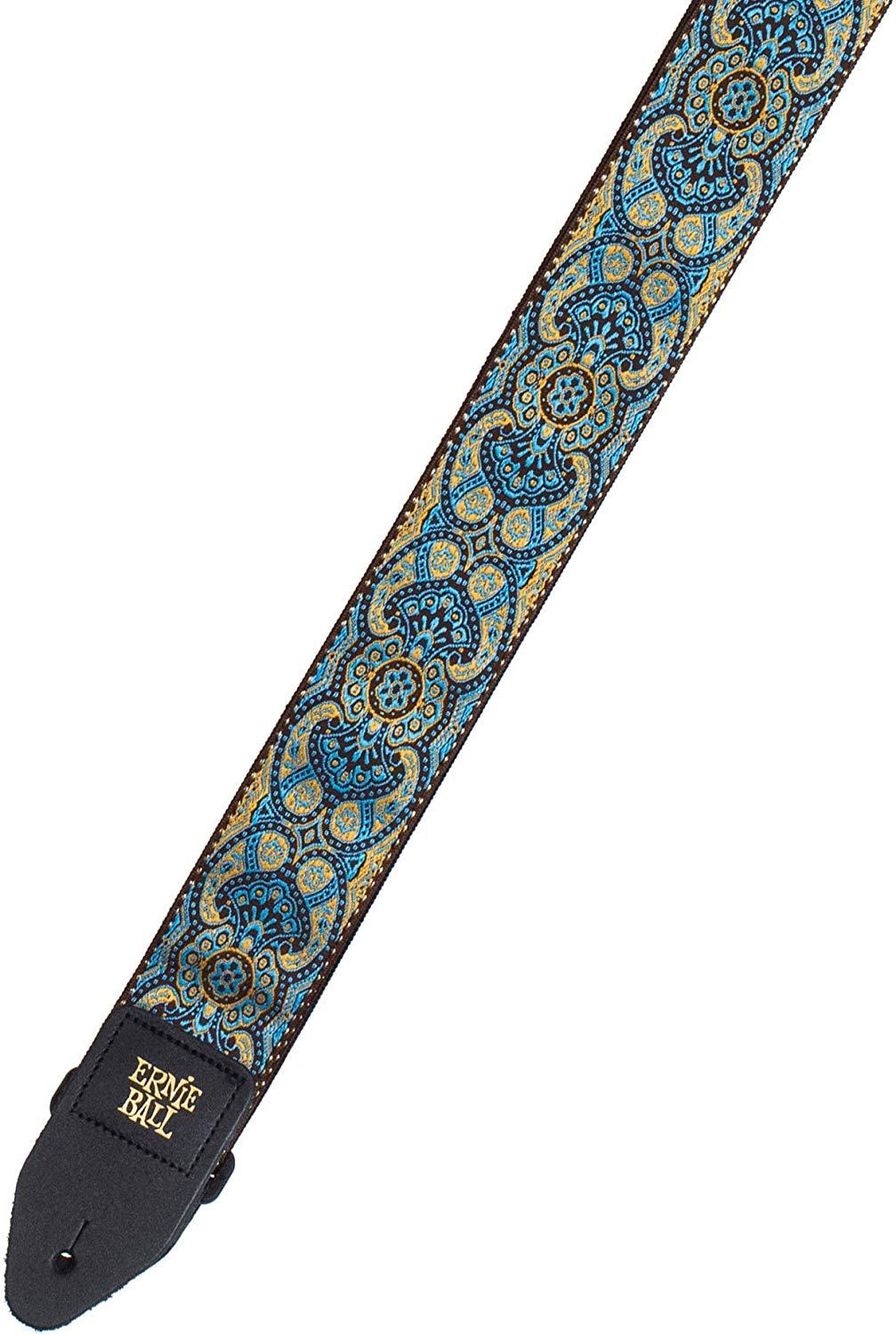 Ernie Ball Jacquard Guitar Strap Or Bass Strap in Imperial Paisley