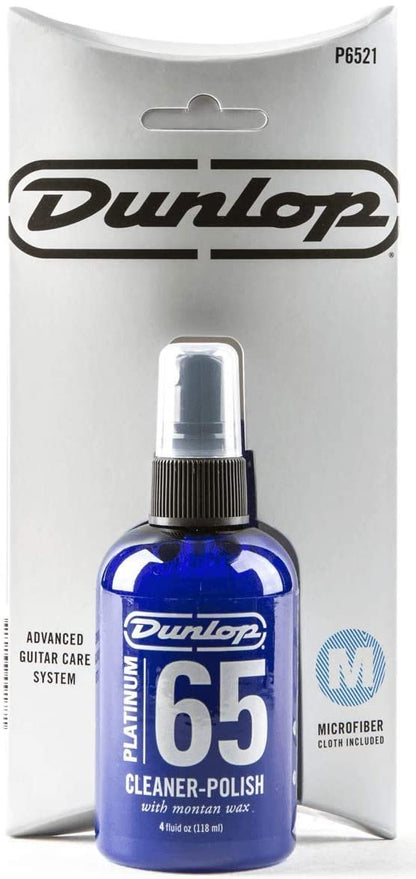 Jim Dunlop Platinum 65 Cleaner Polish & Cloth