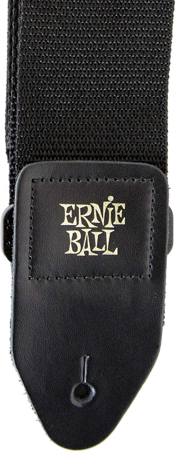 Ernie Ball Polypro Guitar Strap in Black