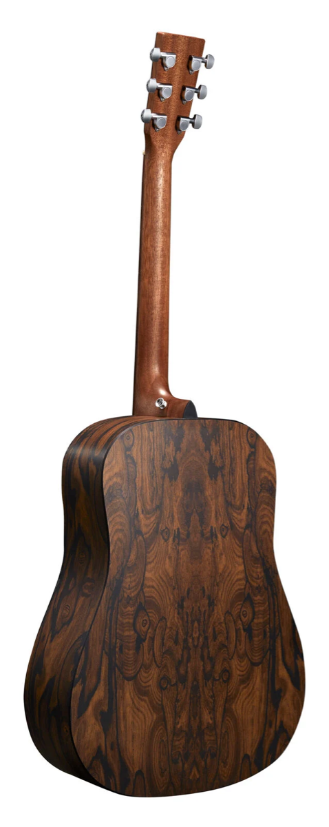Martin X Series DX2E Acoustic Electric Guitar in Ziricote Burst