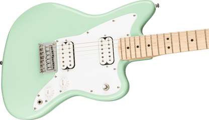 Squier Mini Jazzmaster HH, Maple Fingerboard in Surf Green