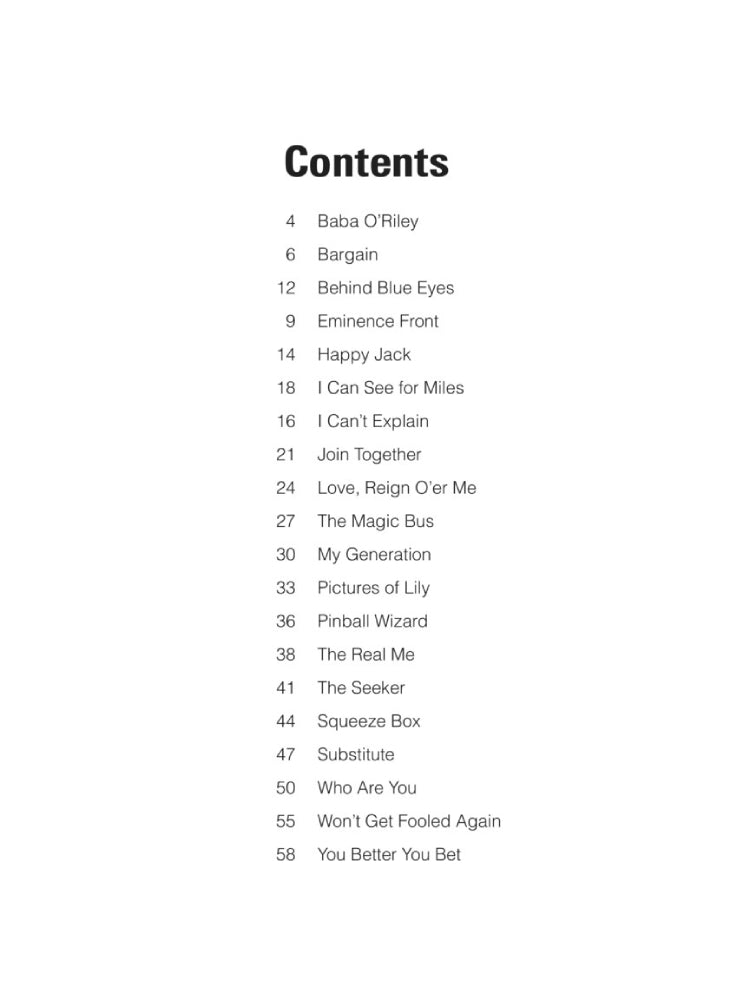 The Who Strum & Sing Guitar