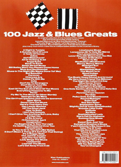100 Jazz & Blues Greats PVG