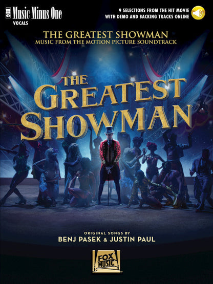 The Greatest Showman Music Minus One Vocal Softcover BK/OLA