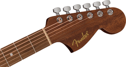 Fender California Standard Monterey E Electric Acoustic Guitar in Surf Green