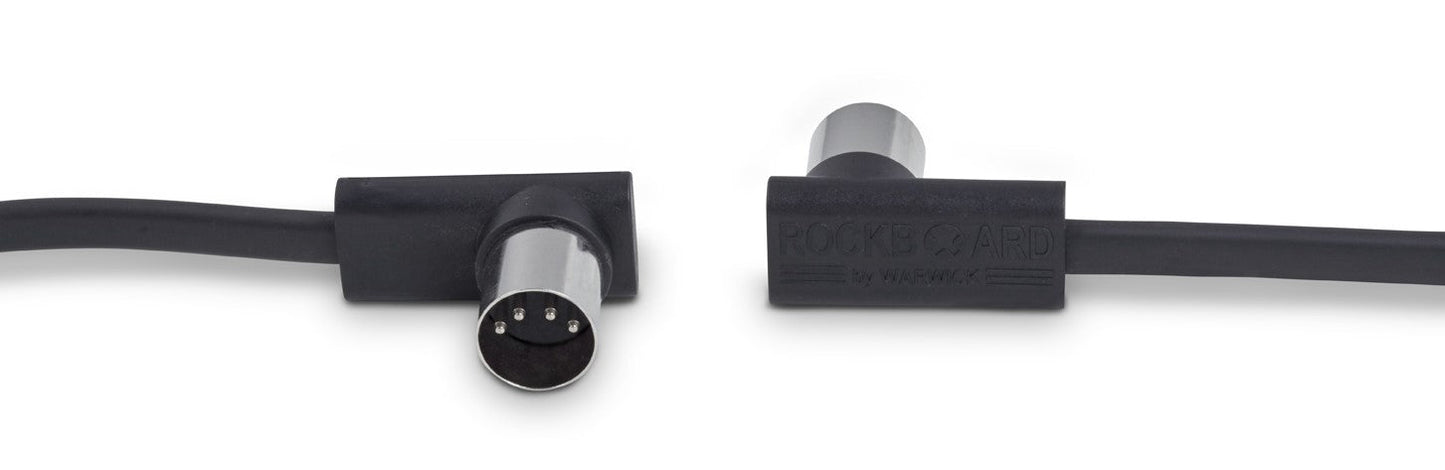 Warwick RockBoard Flat Patch Midi Cable 200cm in Black