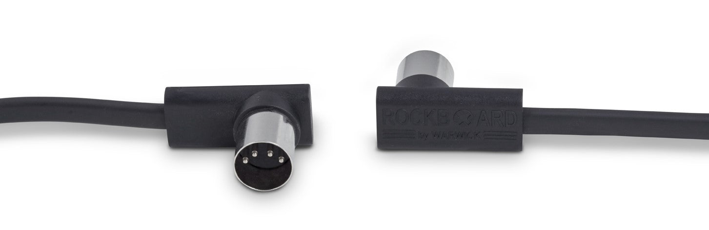 Warwick RockBoard Flat Patch Midi Cable 200cm in Black