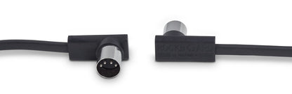 Warwick RockBoard Flat Patch Midi Cable 200cm in Black