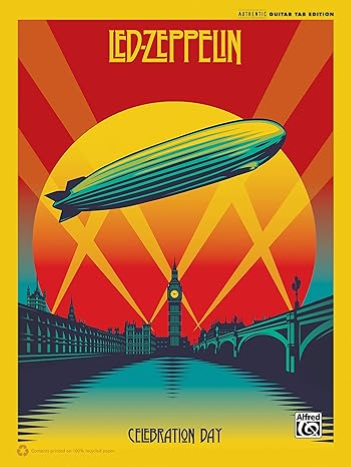 Led Zeppelin Celebration Day Authentic Guitar Tab