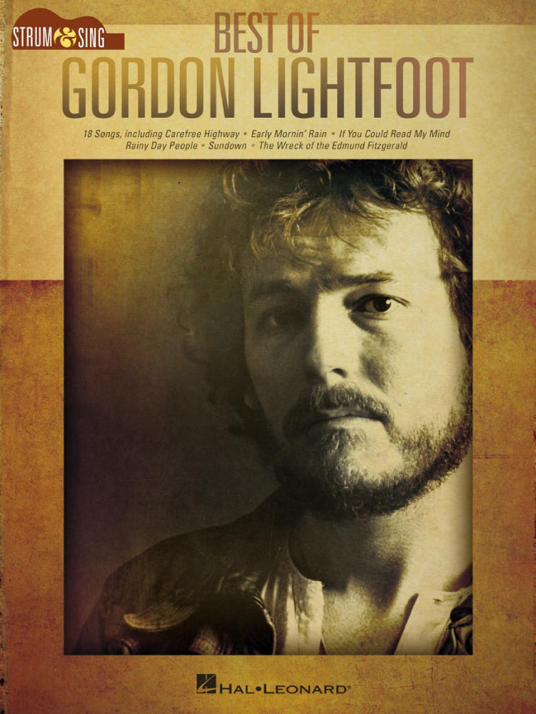 Best of Gordon Lightfoot Strum & Sing Guitar