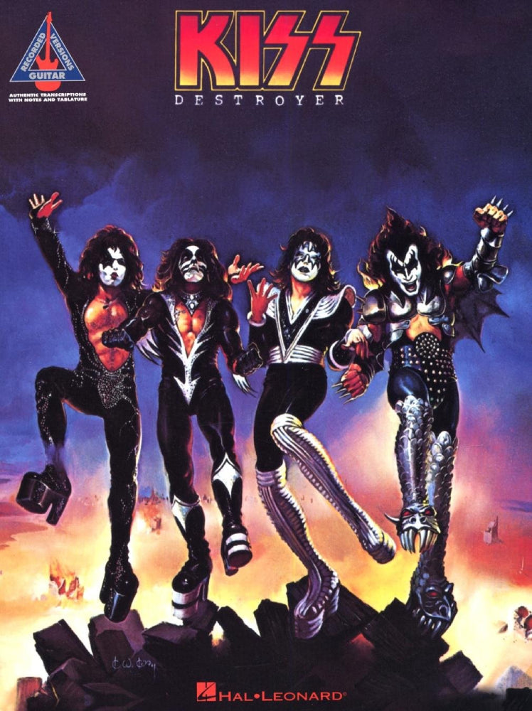 Kiss Destroyer Recorded Version Guitar Tab