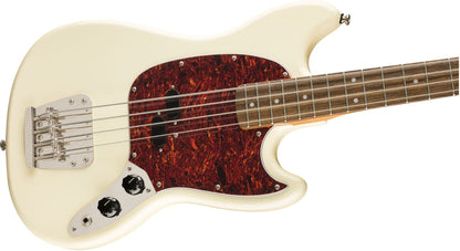 Squier Classic Vibe '60s Mustang Bass, Laurel Fingerboard in Olympic White