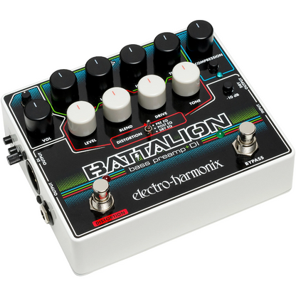 Electro Harmonix Battalion Bass Preamp and DI Pedal