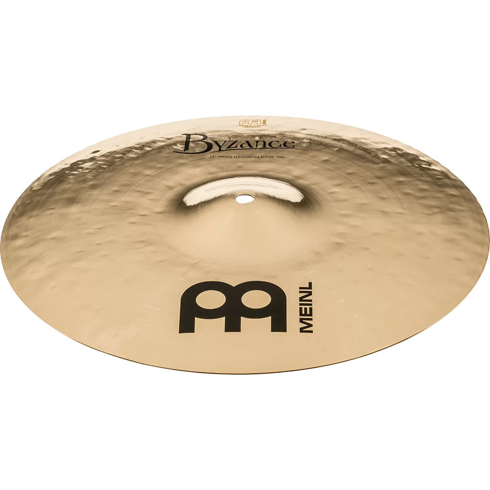 Meinl Cymbals Byzance Brilliant Heavy Hammered Hi Hat 14"