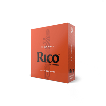 Rico By D'Addario Strength 3.0 10 Pack Bb Clarinet Reeds