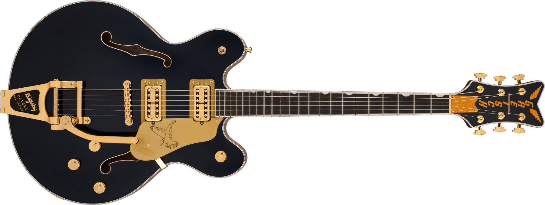 Gretsch Falcon Center Block LTD with String-Thru Bigsby in Midnight Sapphire