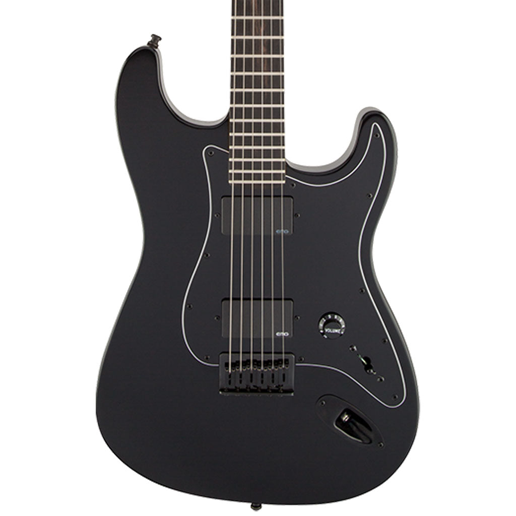 Fender Jim Root Stratocaster, Ebony Fingerboard in Flat Black