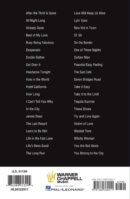 Eagles Guitar Chord Songbook