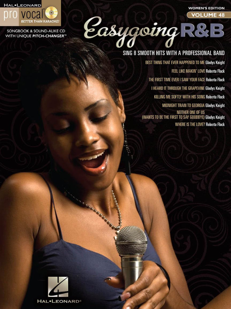 Easygoing R&B Pro Vocal Women's Edition Volume 48 Bk/Cd