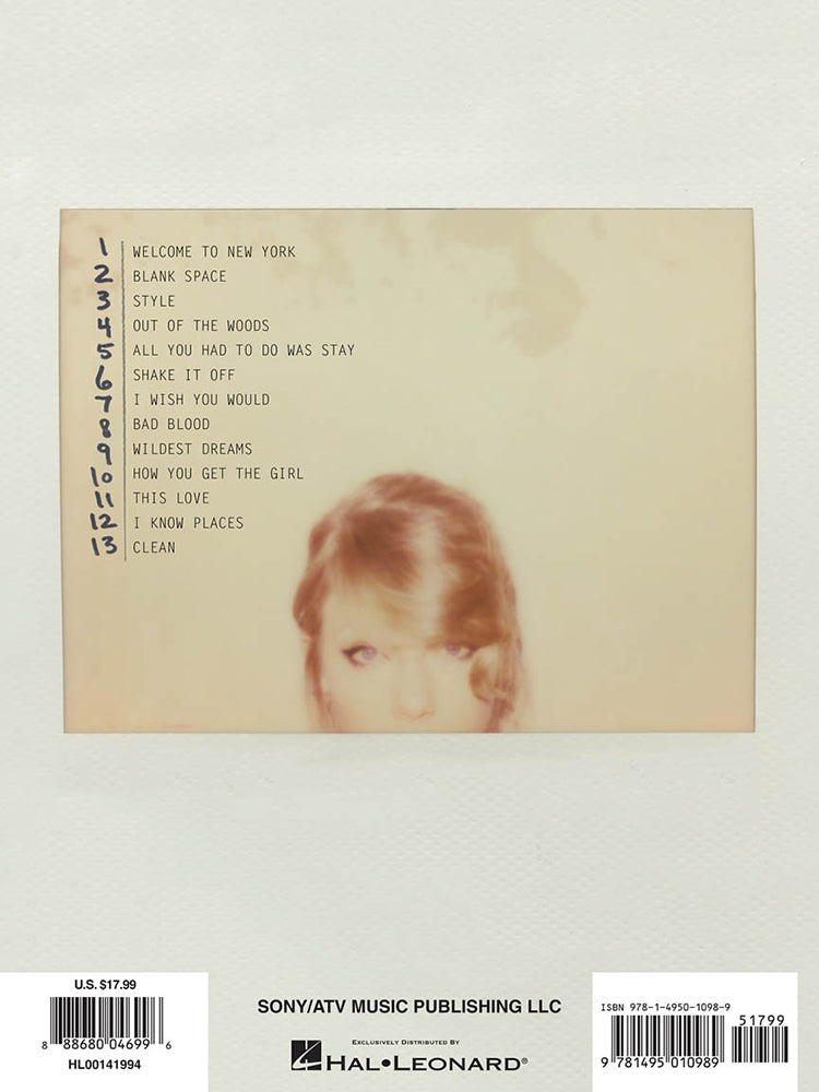 Taylor Swift 1989 PVG
