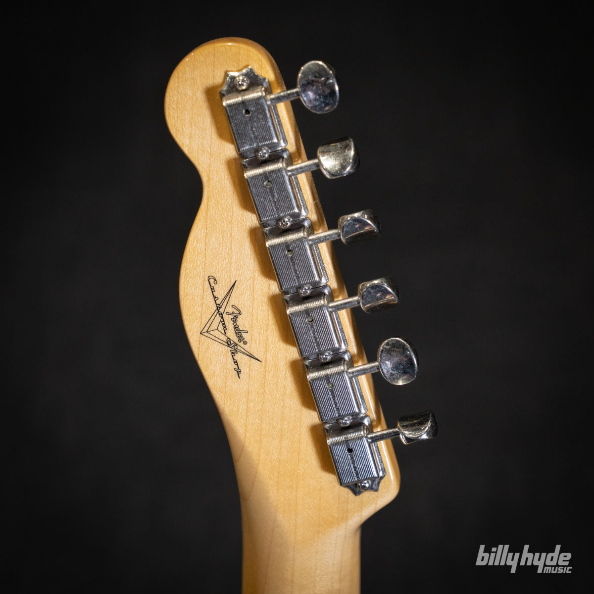 Fender Custom Shop Vintage Custom 1958 Top-Load Telecaster NOS Electric Guitar in Aged White Blonde