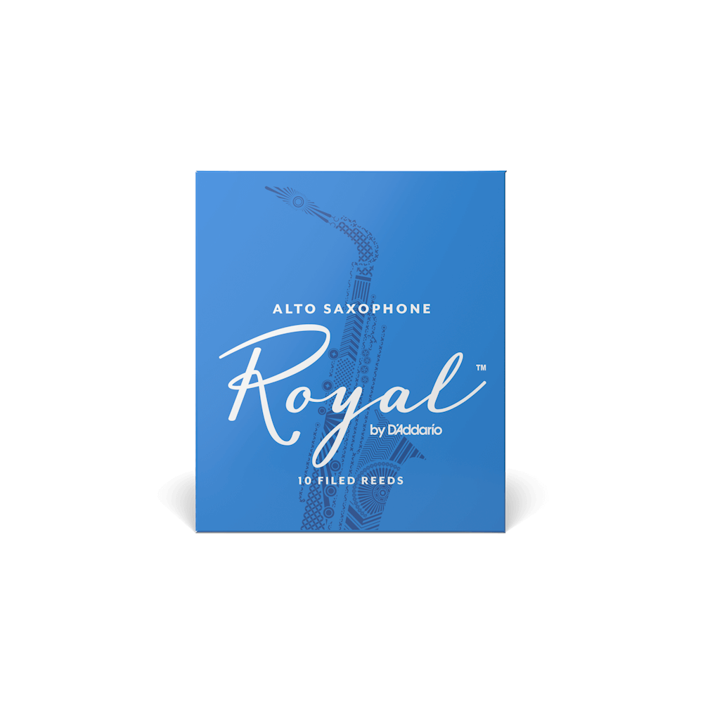 Royal By D'Addario Strength 1.5 10 Pack Alto Saxophone Reeds