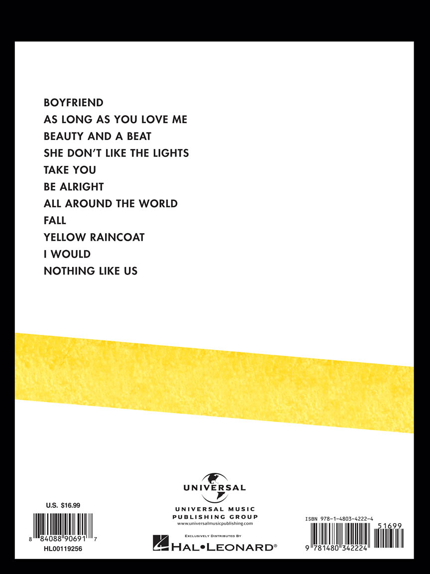 Justin Bieber Believe Acoustic PVG